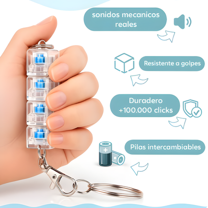 THE RELAX KEY ™ - MINITECLADO ANTI-ESTRES